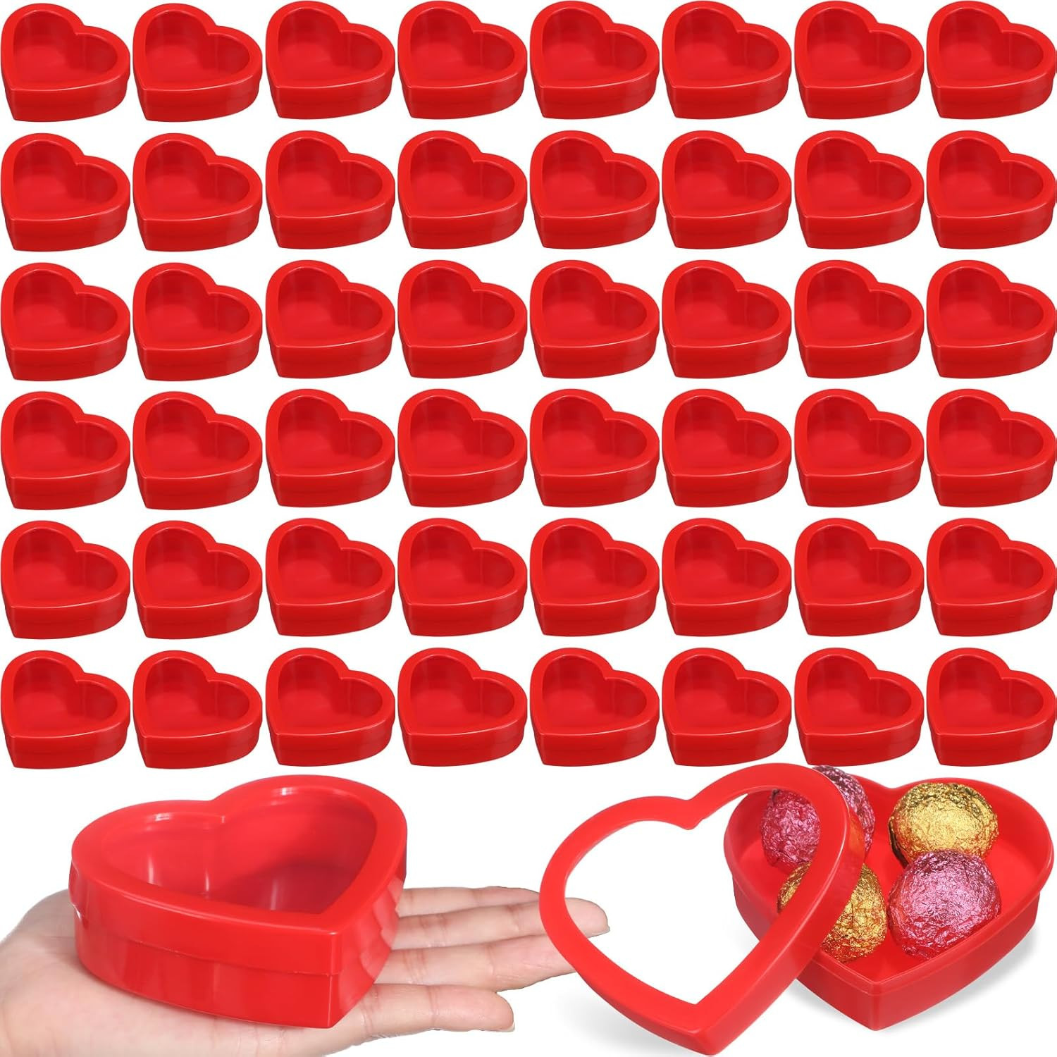 Es With Window Valentine's Day Gift Boxes Plastic S