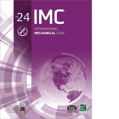 2024 IMC International Mechanical Code ICC Paperback Like New