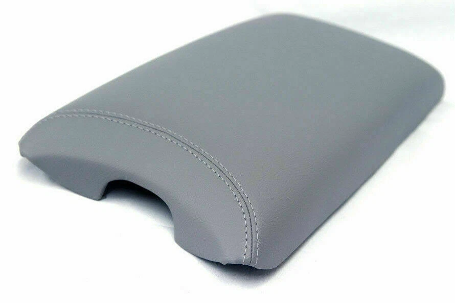 Se adapta a 07-16 Lexus LS460 cuero sintético consola central reposabrazos cubierta gris Foto 2 de 4