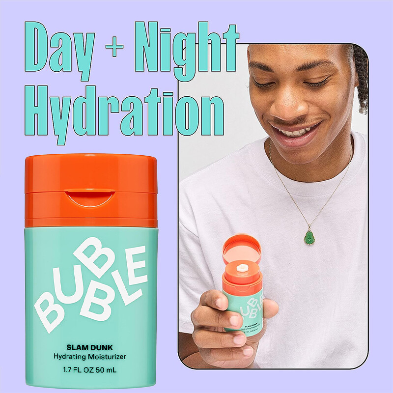 BUBBLE SKINCARE Hydrating Moisturizer CRÉME Anti Aging Face Cream Oil