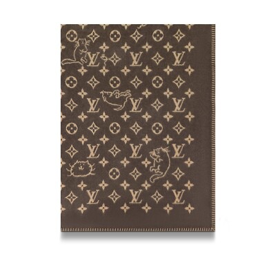 LOUIS VUITTON Catogram Classic Blanket MP2259 (New with Receipt
