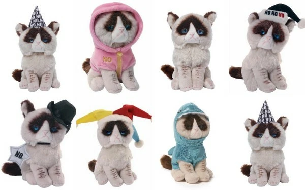 Gund Grumpy Cat Couture Narr Hai Geburtstag Cowboy usw.