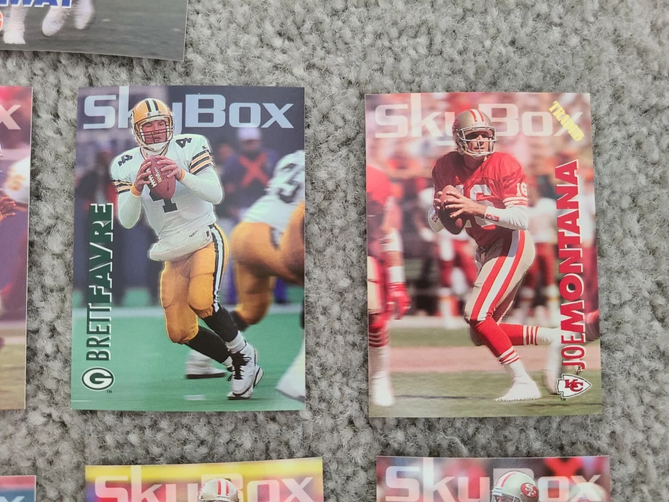 1993 Skybox Impact Football Card Singles - Complete Your Set 1-250 - Image 4 of 4