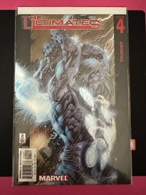The Ultimates #4: ''Thunder'' (2002, Marvel) Mark Millar, Hitch, Currie 