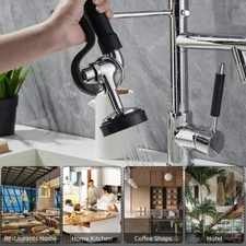2025 Commercial Pre-Rinse Faucet Restaurant Kitchen Sink Faucet Handheld Sprayer