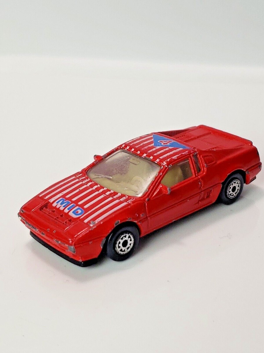 Vintage - MC Toy NISSAN MID-4 Red Diecast 1:64 Toy Car MID4 Macau