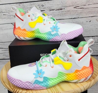 ADIDAS HARDEN VOL. 6 BASKETBALL SHOES SIZE 11.5 PASTEL 