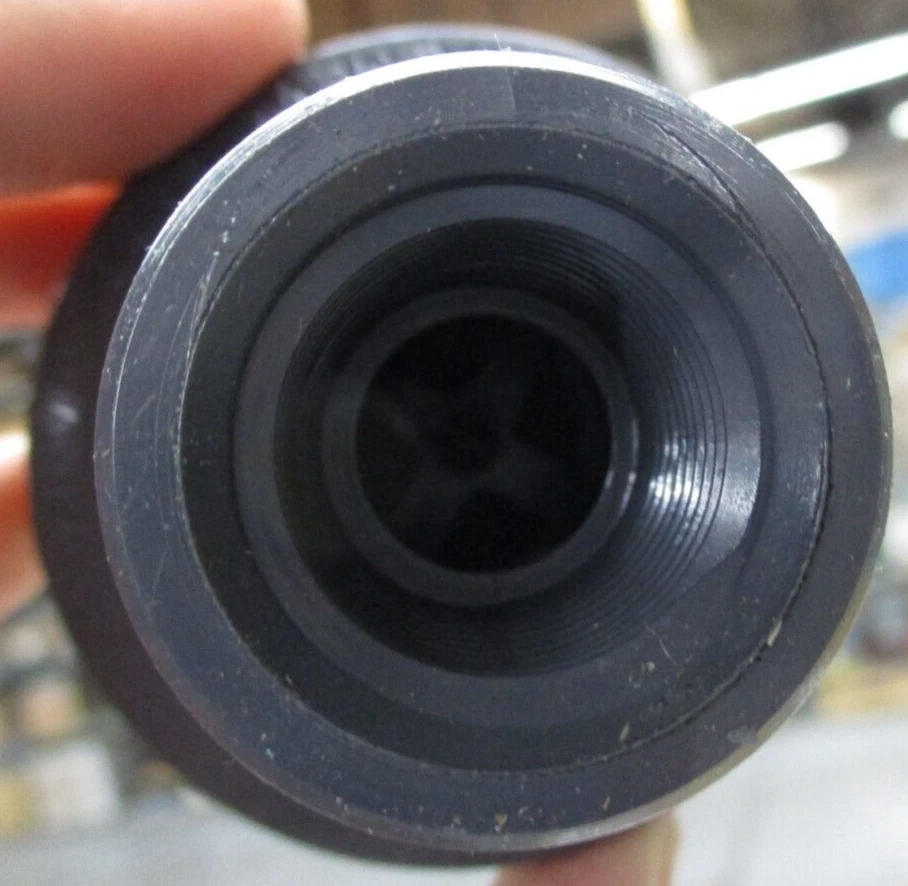 PLAST-O-MATIC CKM 1/2" 150 MWP PVC Self-Closing Thermoplastic Check Valve - Image 2 of 4