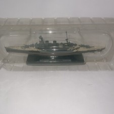 Atlas Editions HMS Hood Warship Boat Model Ornament Inside Plastic Used