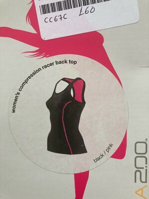 Skins - A200 Racer Damen-Kompression extra kleines Oberteil hinten - brandneu mit Etikett - UVP £60