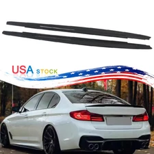 Performance Side Skirts Gloss Black For BMW G30 530i 540i F90 M5 Sedan 2017-2023