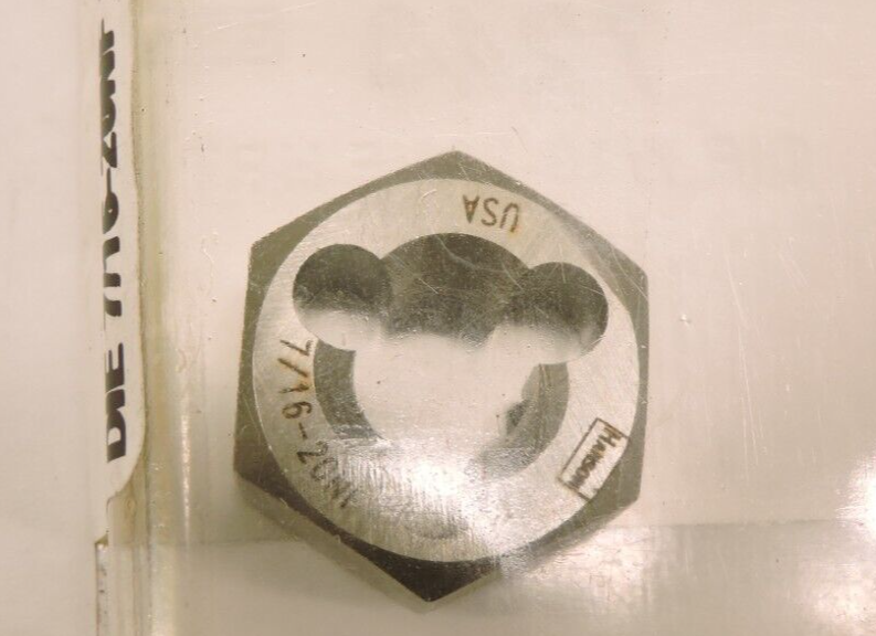 Irwin Hanson High Carbon Steel SAE Hexagon Die 1/2 In. 1 Pc- Hi-Pro Ace Supercen - Foto 12