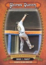 2013 Topps Gypsy Queen GLOVE STORIES #TS Travis Snider Pittsburgh Pirates
