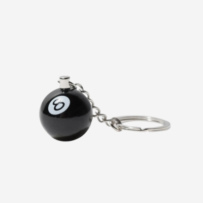 Stussy 8 Ball Keychain Black 138767 / Express | eBay