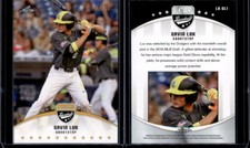 GAVIN LUX 2016 LEAF ROOKIES CARD #LB-GL1 #24/25 LOS ANGELES DODGERS (ROOKIE) SP. rookie card picture