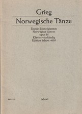 Grieg - Norwegian Dances Opus 35  Piano Four Hands