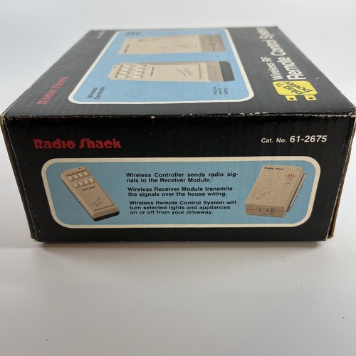 Radio Shack Plug N Power 61-2675 Wireless Remote Control System New Old Stock - Picture 4 of 4