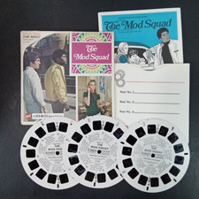Gaf B478 The Mod Squad Bad Man on Campus TV Show view-master Complete Packet Set