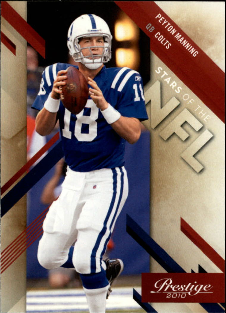 2010 Prestige Stars of the NFL #8 Peyton Manning Colts