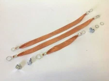 55 56 57 Chevy Chassis & Engine Copper Ground Strap Cable Kit