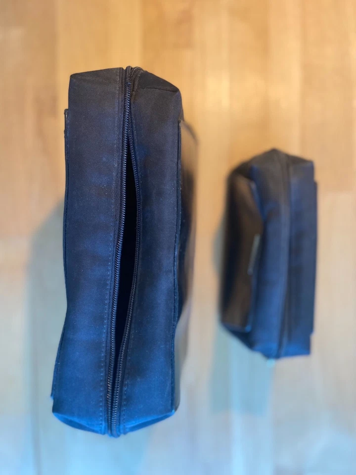 ESPRIT - Kultur- + Kosmetiktasche - schwarz uni - 27 x 18 x 10 / 18 x 11 x 7 cm - Bild 2 von 4