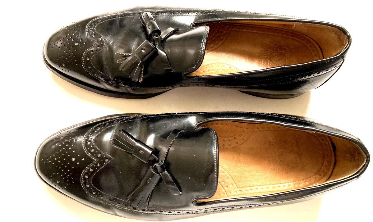 Johnston & Murphy Aristocrat Black Patent Leather  intake Slip On Loafers size 9 Amazon.com | Johnston & Murphy Women main image 3