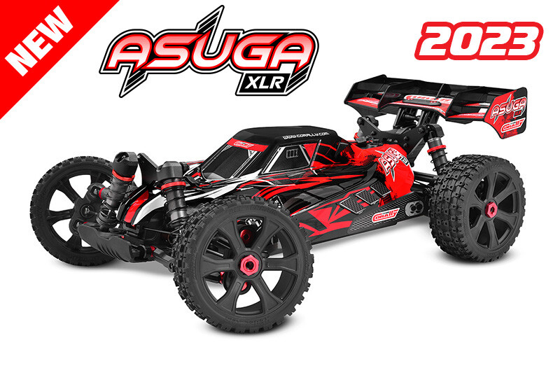 Team Corally Asuga XLR 6S RTR Racing Buggy - Red - Large Scale COR00288-R