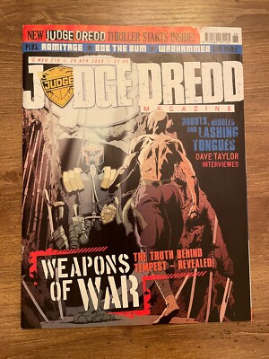 Judge Dredd Megazine # 270 VF-NM 2000 AD UK Comic Book 15 J266