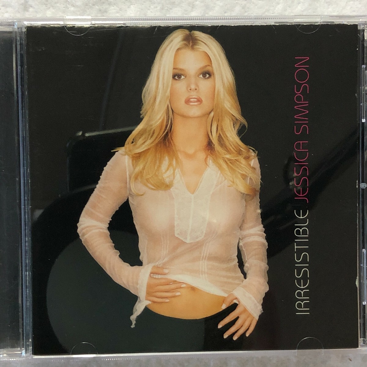 Jessica Simpson Irresistible CD Pop Vocals 2000s 12 Song Studio