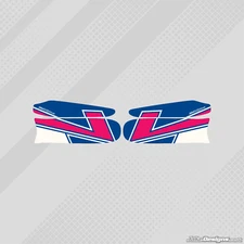 KOSMIC 2019 STYLE M8 / M5 SIDE POD STICKER KIT - KARTING - JakeDesigns