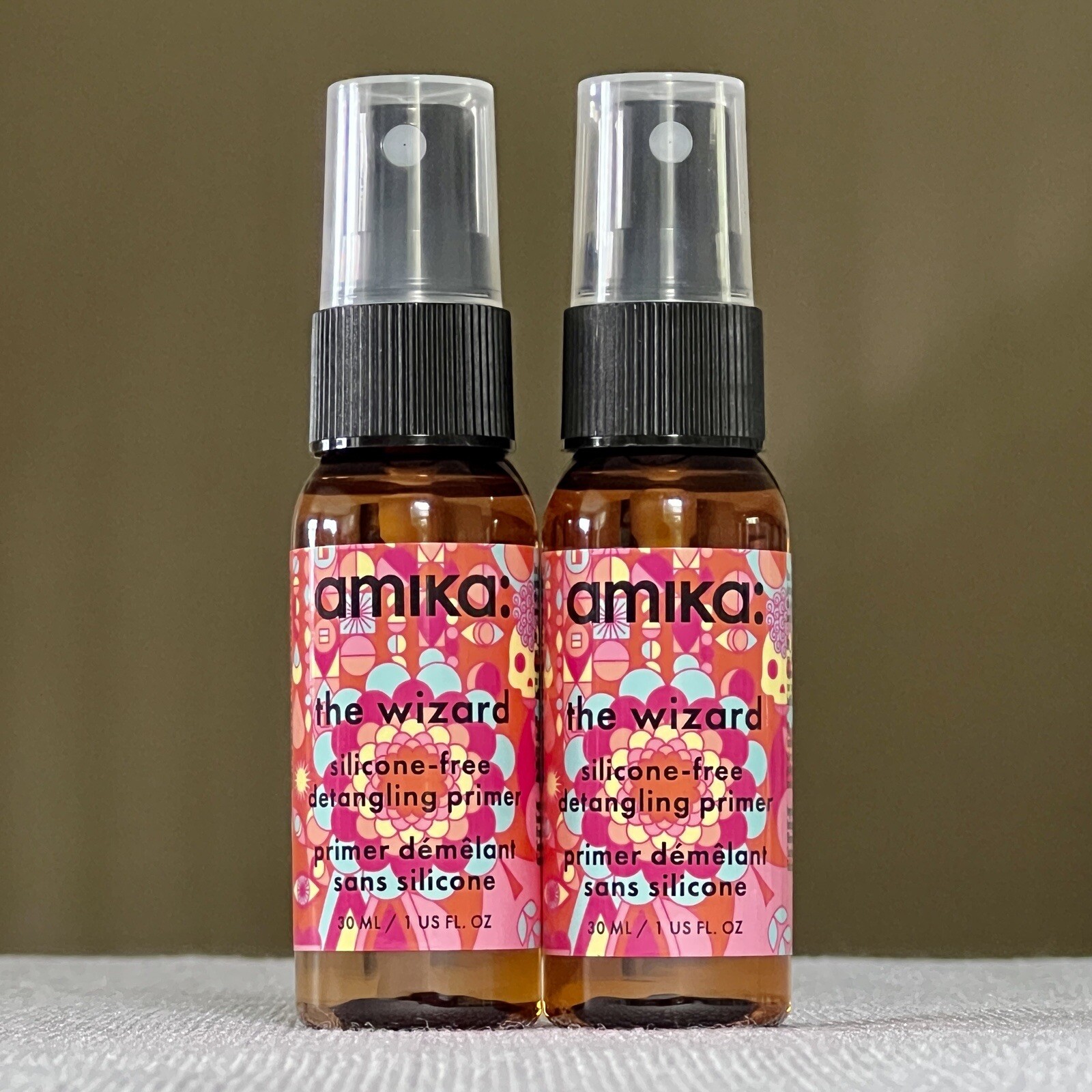 AMIKA THE WIZARD DETANGLING PRIMER + HEAT PROTECTANT (1OZ/30ML) 2X