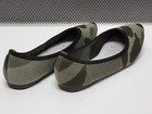 Jellypop Champs Knitted Memory Foam Green Camo Grey Sz 7.5M Ballet Flats NEW — photo 5