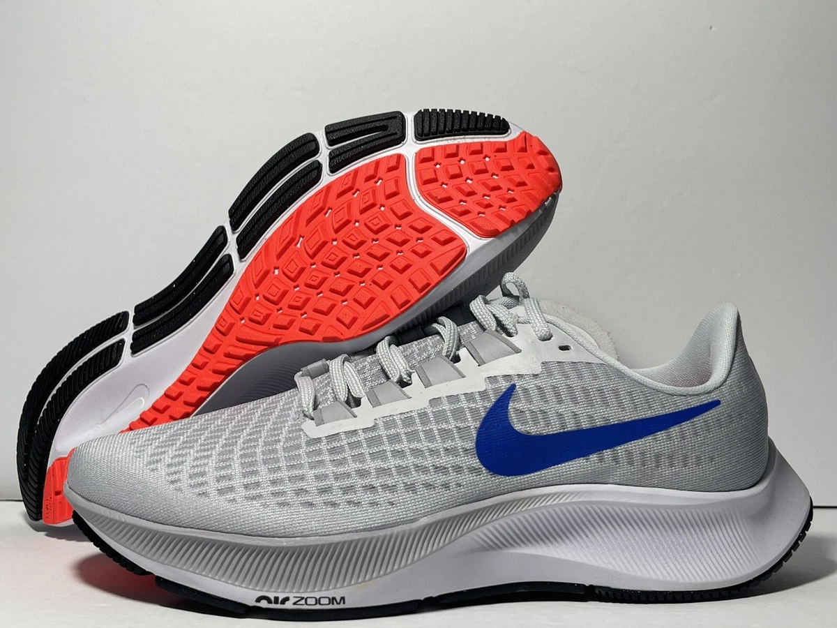 Nike Air Zoom Pegasus 37 Running Shoes Mens 13 Pure Platinum Racer Blue Athletic Nike Running Shoe Air Zoom Pegasus 37 - Pure Platinum/Racer  main image 2