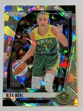 2024 Panini Prizm WNBA Nika Muhl #75 Ice Prizm (RC) Seattle Storm Rookie Card