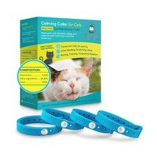 Cat Calming Collars 2025 - Cat Collar Infused with Synthetic Pheromones Blue...