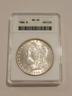 🌟 1886  $1 ANACS "SOAPBOX"  MS65  Morgan Silver Dollar - *SUPERB EYE APPEAL *