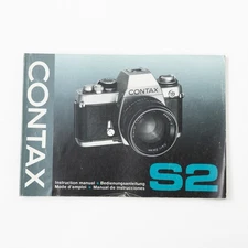 Contax S2 Manual ENG, DE, FRA, ES version