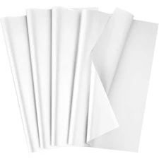 White Tissue Paper 80 Sheets 14x20 Inch Bulk Gift Wrap for Bags Christmas