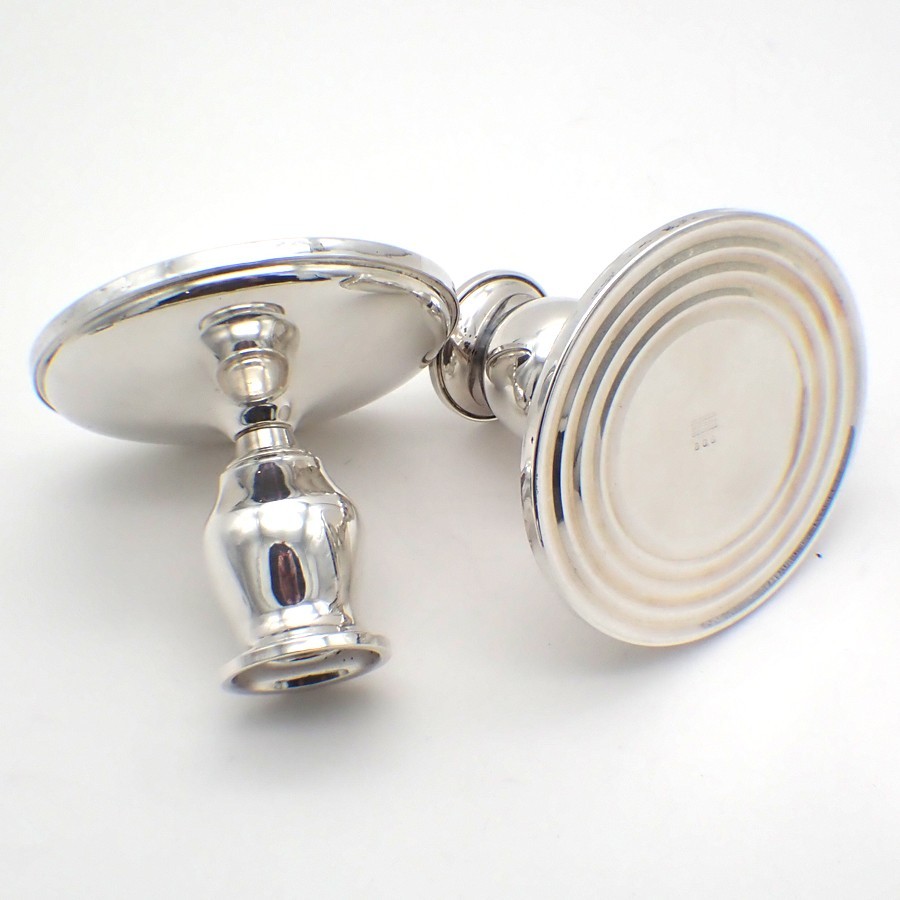 スターリングシルバー 燭台 ペア STERLING WEIGHTED 小型 Candlesticks Pair Fisher Sterling Silver Weighted | eBay