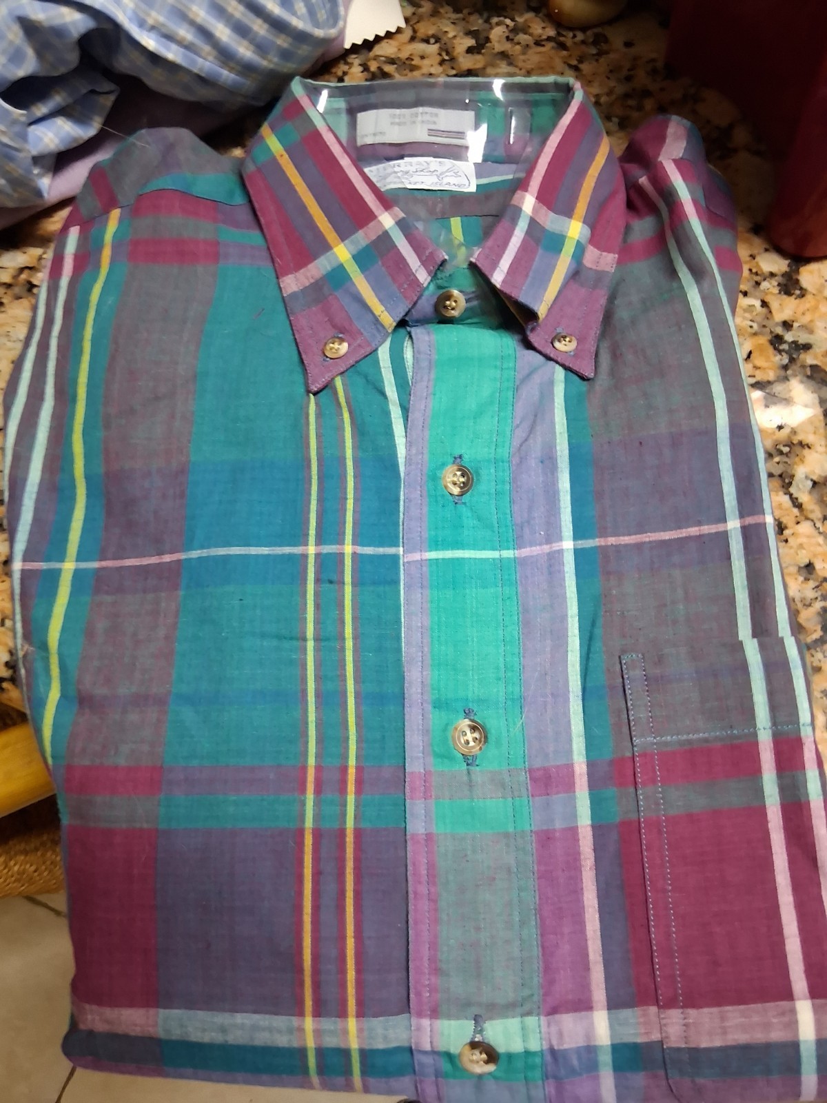 MURRAY,S TOGGERY SHOP NATUCKET ISLAND SZ L COTTON NEW