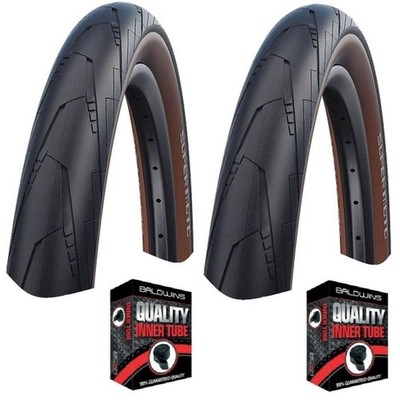 Schwalbe SUPER MOTO 27,5 x 2,40 BRONZE WALL Mountainbike Slick Reifen Schläuche