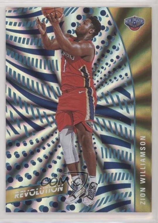 2020-21 Panini Revolution Sunburst 35/75 Zion Williamson #75 07ay