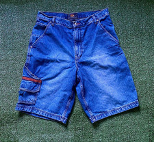 Route 66 Men s Denim Cargo Shorts Medium Wash