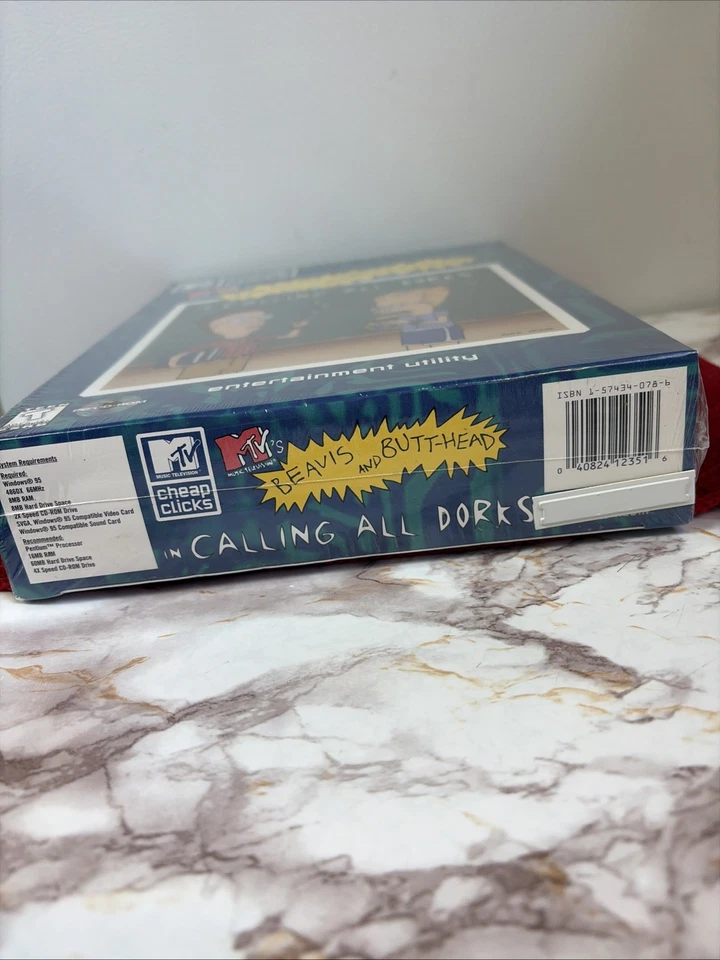 BEAVIS AND BUTT-HEAD - IN CALLING ALL DORKS WINDOWS PC Game 1996 Brand New - Image 4 of 4