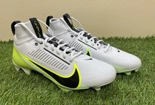 Nike Vapor Edge Pro 360 2 Gray White Football Cleats DA5456-004 Men's Size 11