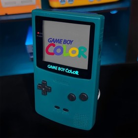 Nintendo Game Boy Color Console GBC Handheld Cleaned Tested New CaseRenewed Teal