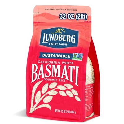 Basmati Rice, Long Grain White Rice  NonSticky, Fluffy, Nutty, Aromatic Rice,...