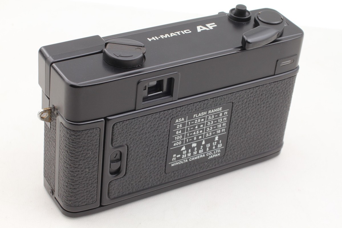 Near MINT]Minolta Hi-Matic AF 38mm F2.8 Point & Shoot 35mm Film