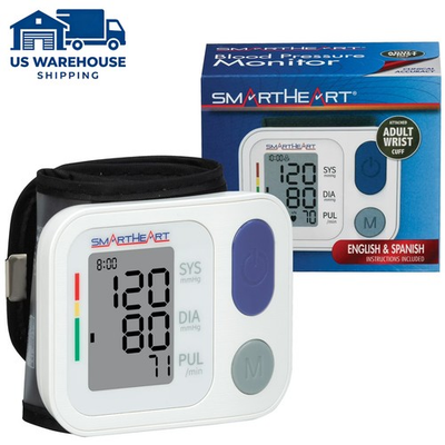 #ad Wrist Blood Pressure Monitor for 2 Persons 398 Readings Auto Inflation $17.35