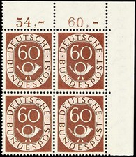 Bundesrepublik Deutschland, 1951, 135 ER or (4), postfrisch
